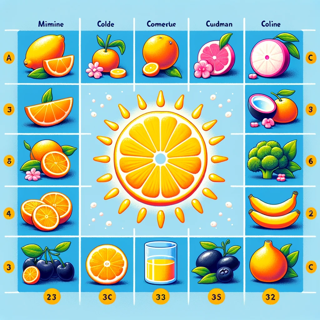 Tableau comparatif des différentes formes de vitamine C